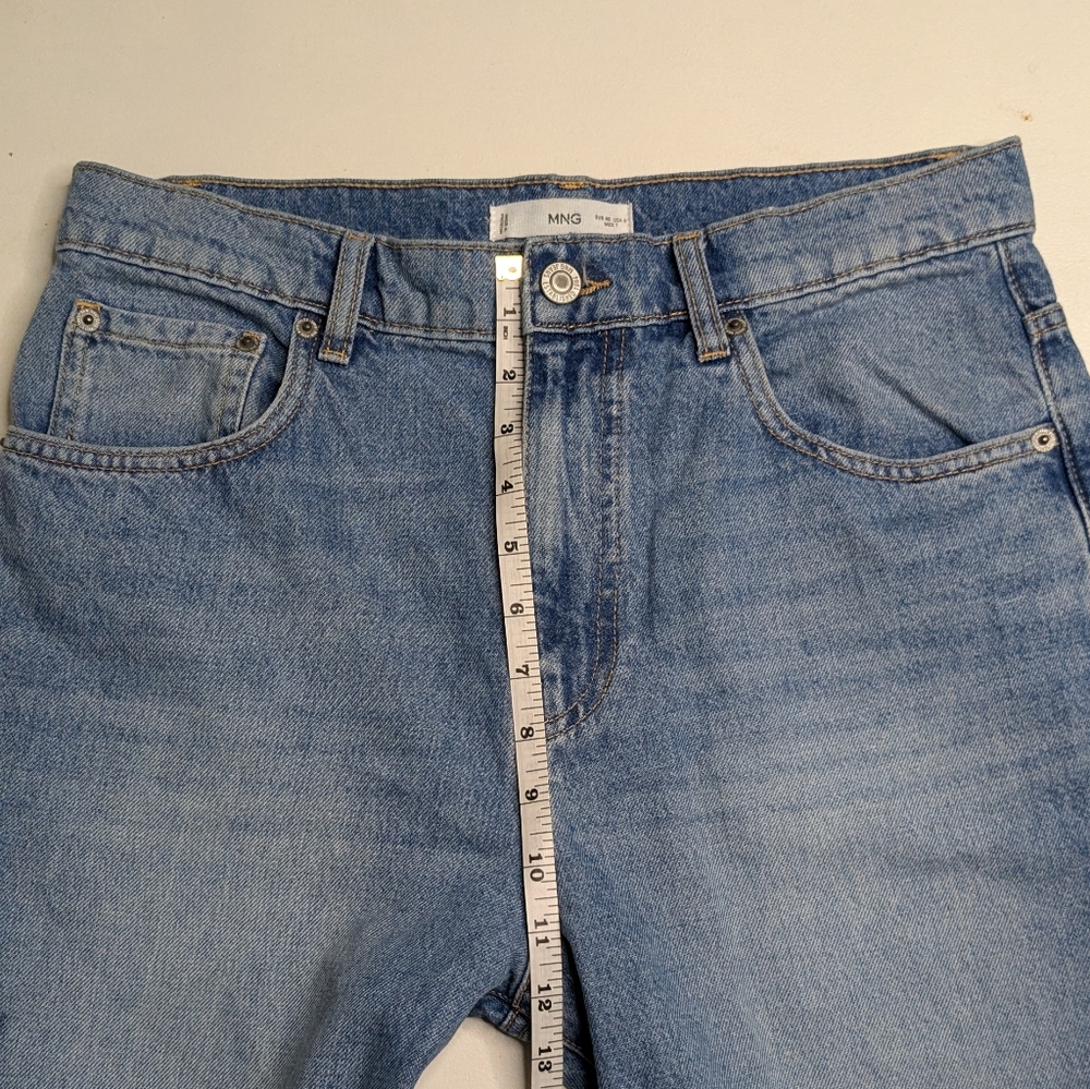 Mango High Rise Jeans Size 8 - Picture 4 of 7